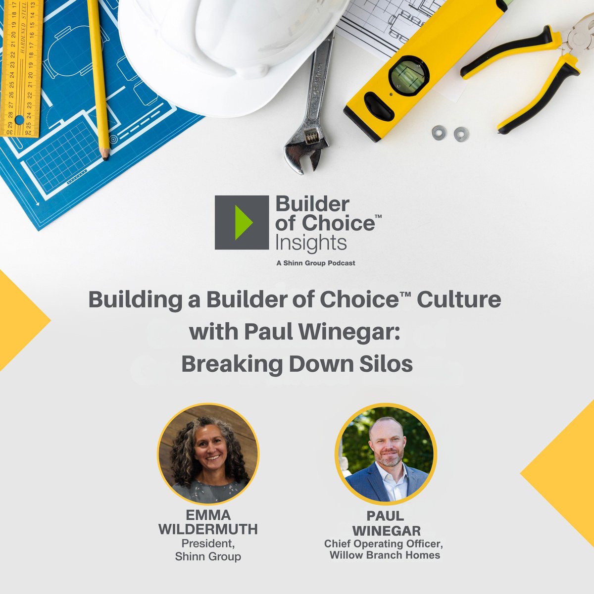 Strong builders don’t just build homes — they build systems. 🏗️

Emma Wildermuth talks with Paul Winegar on how clear handoffs, proactive permitting &amp; collaboration turn process discipline into profit.

🎧 Listen now: hubs.li/Q03SSXDN0

#BuilderOfChoice