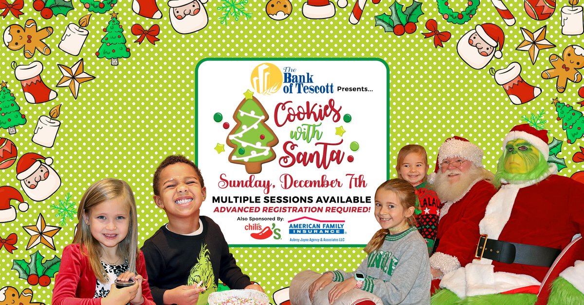 RHZoo's tweet photo. HURRY - Register Now for #CookiesWithSanta at #RollingHillsZoo! Spots are selling out! 🎅🍪 During this beloved RHZ tradition, kids will decorate a big cookie, enjoy a story &amp; meet/take pics with #Santa. Spots fill fast — registration is required 👉 https://t.co/jCdjfZNcnJ https://t.co/M2GVr81vRT