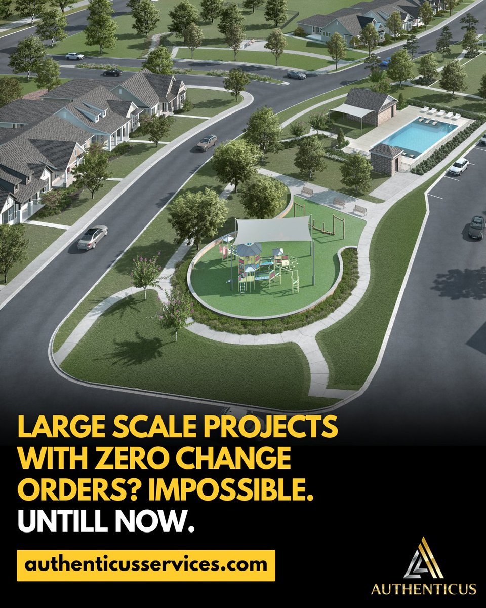 AuthenticusHou's tweet image. Our immersive visualization tools let teams identify conflicts, refine details, and finalize decisions before construction starts. The result? Flawless execution, fewer surprises, and projects that stay on time and on budget.

#Authenticus #ChangeOrderPrevention #ImmersiveDesign