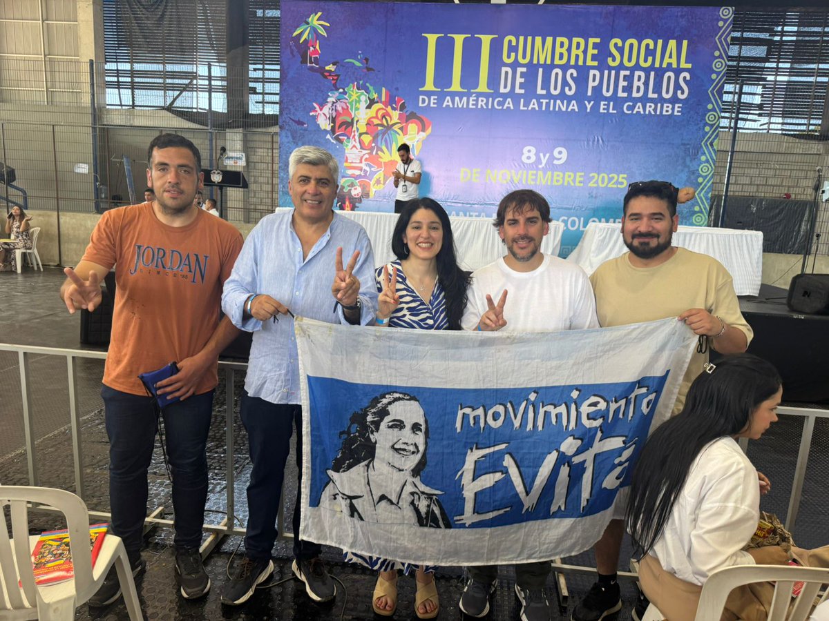 ApacheVillalba's tweet image. Si el Águila Dorada ataca al Cóndor, despertará al Jaguar Americano.

Participamos de la III Cumbre de los Pueblos de América y el Caribe, realizada en Colombia, en el marco de la Cumbre CELAC –UE

🌎 Los pueblos de América queremos vivir en paz, con soberanía y justicia social.