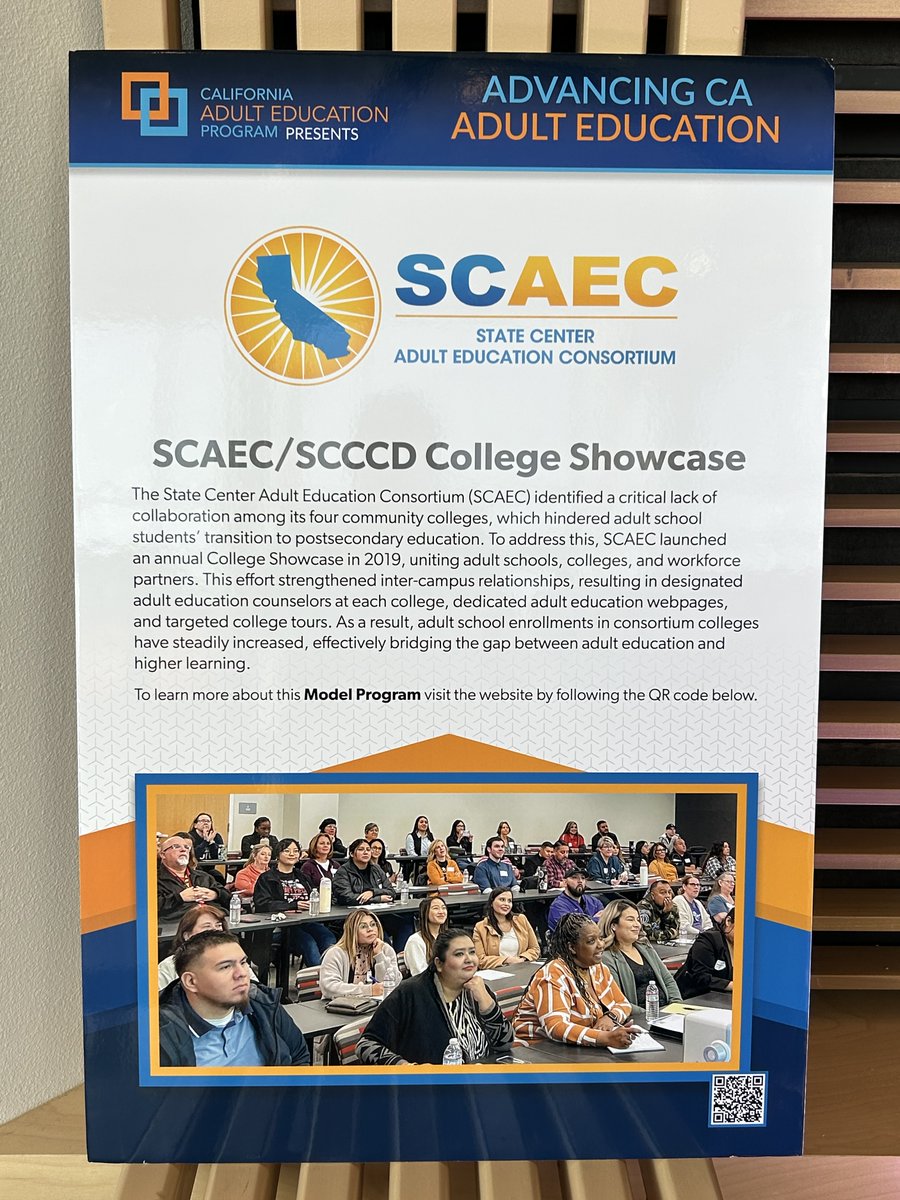 statecenteraec's tweet image. 🎓 Excited to celebrate the 8th Annual SCAEC/SCCCD College Showcase at Reedley College!
Bringing together adult schools, colleges, and partners to build stronger pathways to higher education. 💪

#SCAEC #AdultEducation #ReedleyCollege #CollegeShowcase
