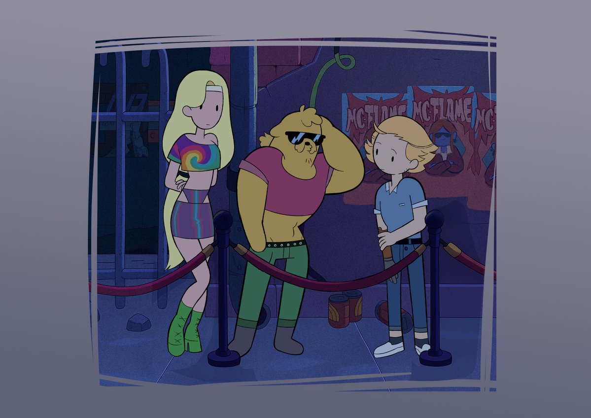 Crespolini2003's tweet image. Redraws del episodio 3 de fionna y cake yipeeeee
 .
 #fionnaandcake #adventuretime