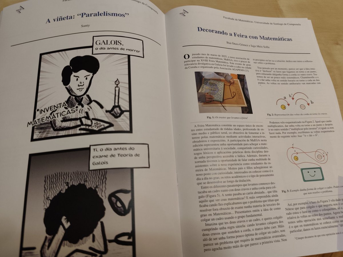 Xa temos impresión da última edición de MáisMates. Lembrade que podedes acceder libremente ás nosas revistas a través da web 👀🤩