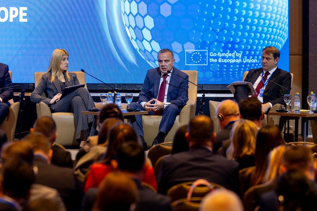 📍In Skopje 🇲🇰 at the Regional Security Coordination Conference by <a href="/rccint/">RCC</a> .
Honoured to join colleagues from across the Western Balkans on the panel “Shared Security, Shared Future – The Western Balkans’ Role in a Safer Europe.”