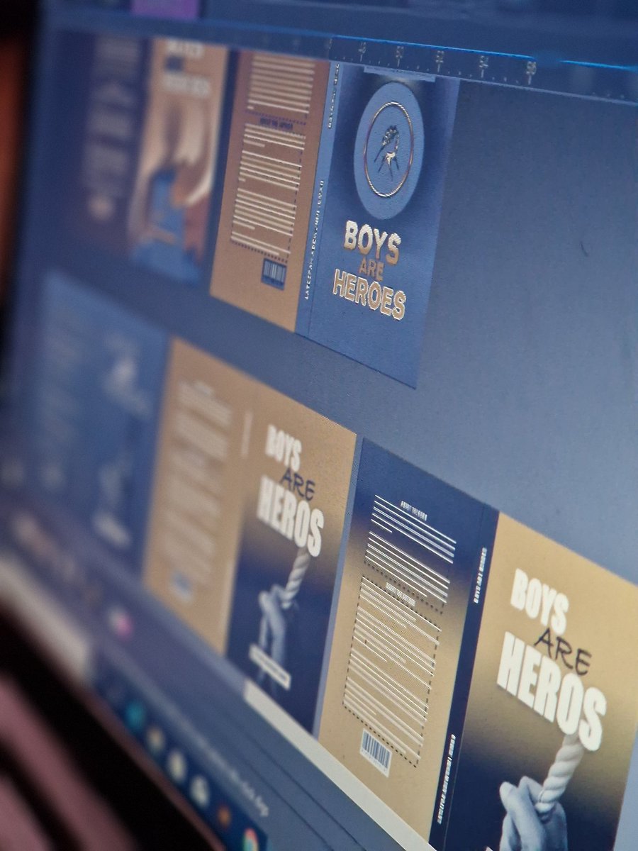 Biozeez09's tweet image. Every story deserves a cover that speaks.
I design unique, timeless book covers crafted with creativity + perfection.
Let’s make your story unforgettable. ✨📚
#BookCoverDesign #GraphicDesigner #DesignWithPurpose