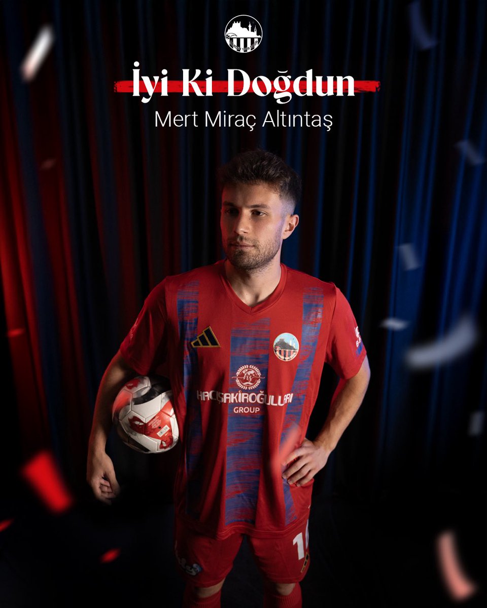 mardinsporsk's tweet photo. 🎂 İyi ki doğdun Mert Miraç Altıntaş! 

Bugün Futbolcumuz Mert Miraç Altıntaş’ın Doğum Günü. 

Mert Miraç’a yeni yaşında sağlık ve başarı dileriz. https://t.co/lHF3Au83Yp