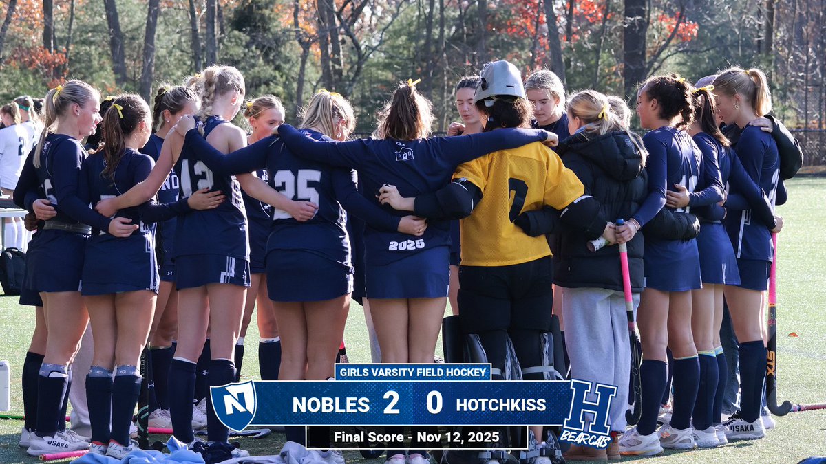 NoblesAthletics's tweet photo. Girls Varsity Field Hockey Final‼️ #CastleDefended #NoblesAthletics https://t.co/QmUOMTuPiM