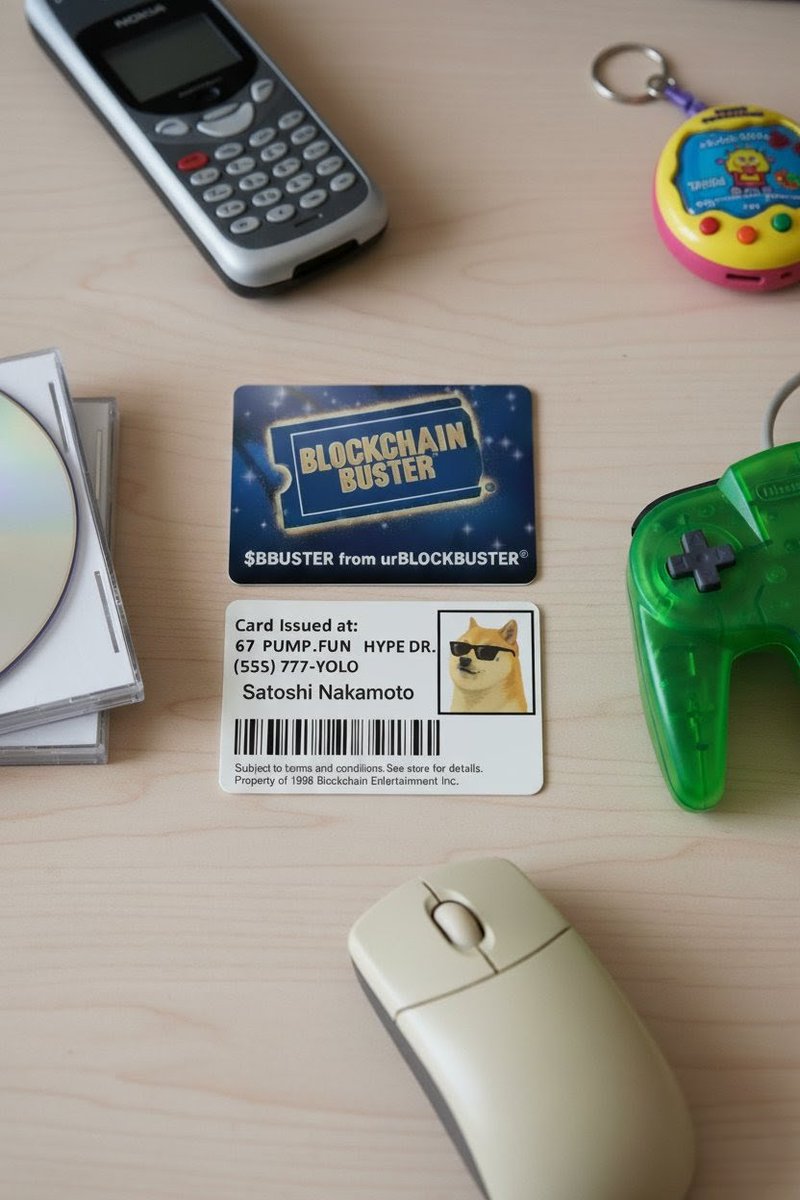 urBlockBuster's tweet photo. @Raydium We’re building this for all the OGs who remember. 💽
The V2 store is being stocked.
See you tomorrow at 8:30 AM MST / 10:30 AM EST.
$BBUSTR #BlockBusterV2 #PumpFun #memecoin https://t.co/BqnLoIvCK4