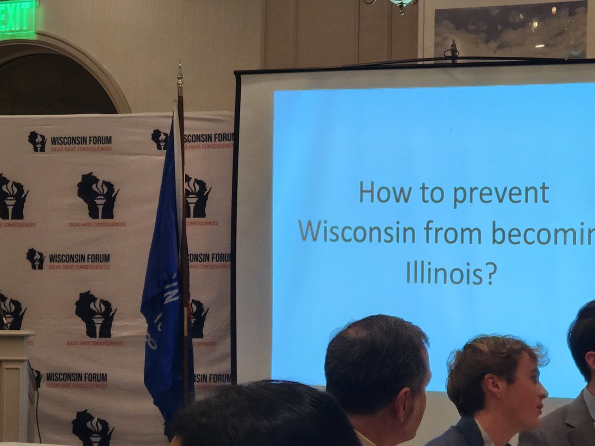 Met people and learned things last night.  Things like what <a href="/mkegop/">Republican Party of Milwaukee County</a> is doing with the Operation Connecting Milwaukee is a GIANT step in the right direction.  Thank you <a href="/JohnMTillman/">John Tillman</a> for an informative presentation and <a href="/WisconsinForum/">Wisconsin Forum</a> for bringing in another fantastic speaker.