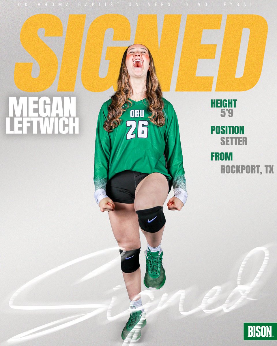 Please welcome a few of our signees! First up, Megan Leftwich! #OnToVictory