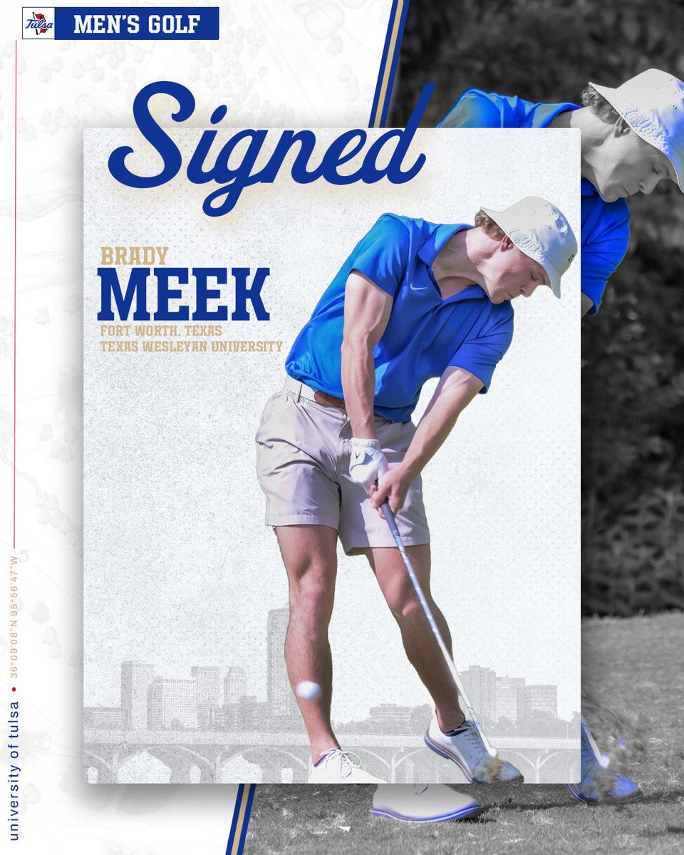 Tulsa Men’s Golf tweet media
