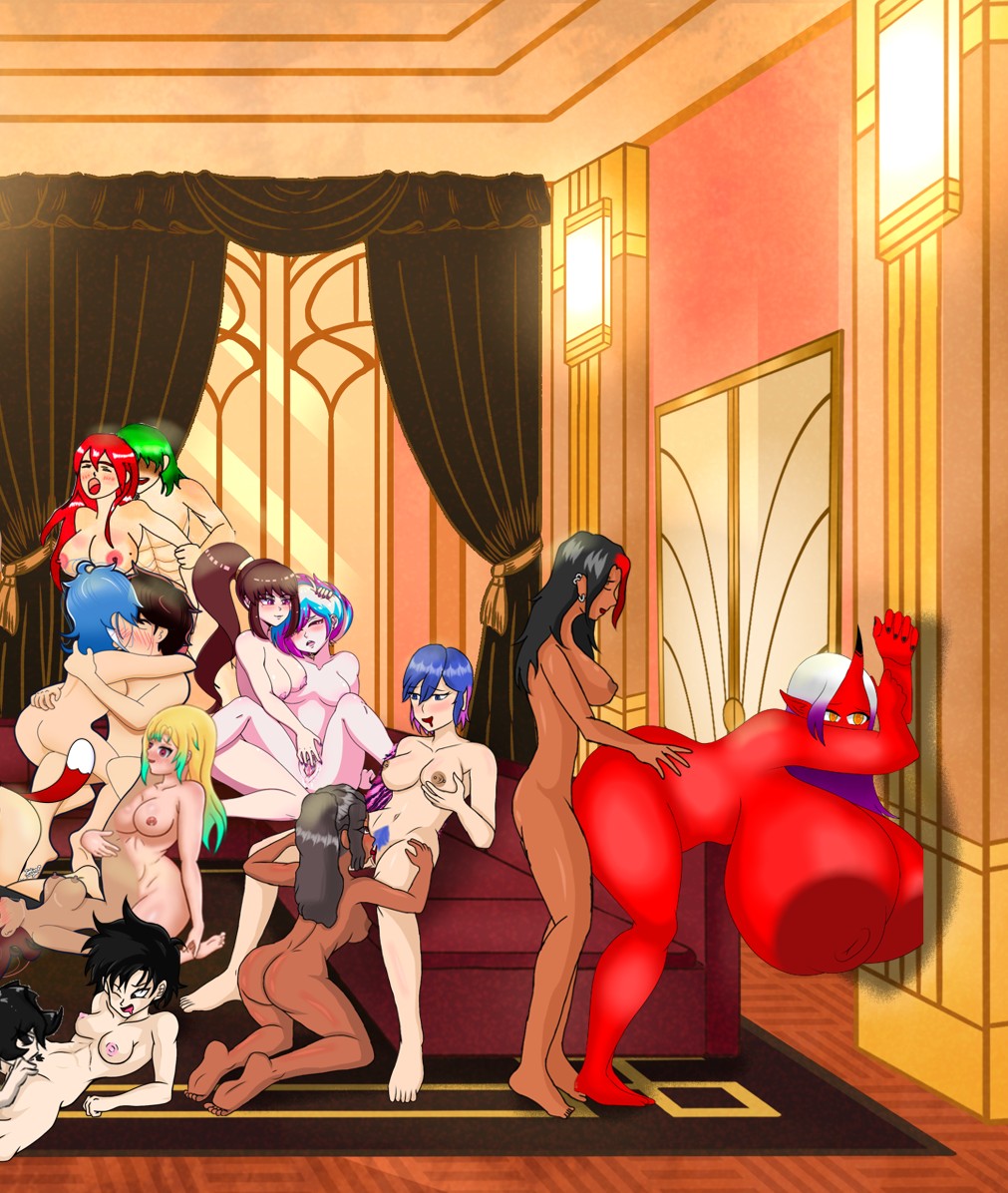 Hoy les traigo un collab algo interesante XD, aunque me llevó bastante tiempo por fin pude terminarlo, espero les guste y que se hayan divertido. 
Gracias a: <a href="/ImperialXXWolf/">Kei Nageshiko</a> <a href="/Zahid96347694/">❤zazahid💙</a> <a href="/PC_UwU_/">PC_UwU</a> <a href="/kyu_vamp/">kyu vamp</a> <a href="/ioriliceaR34/">Iori Licea R34 🔞</a> <a href="/Aleartsnfsw/">Alejandro Ale (COMISION)</a> <a href="/lechenderman/">Lechenderman🔞</a> <a href="/Froseak/">Froseak🔞 (Comms Full)</a> <a href="/Emmita_D/">Emmita 👑</a> <a href="/PptSubero/">Yendris Subero</a>