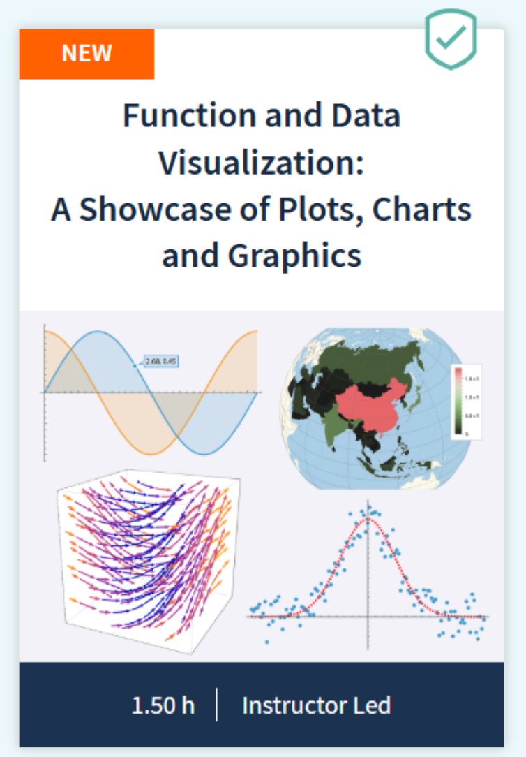 WolframResearch's tweet image. Picture it now: plots, charts AND graphics?!
Strengthen your data visualization skills #WithWolfram
Join us for free November 18, 1-2:30pm CST
wolfram.com/wolfram-u/cour…