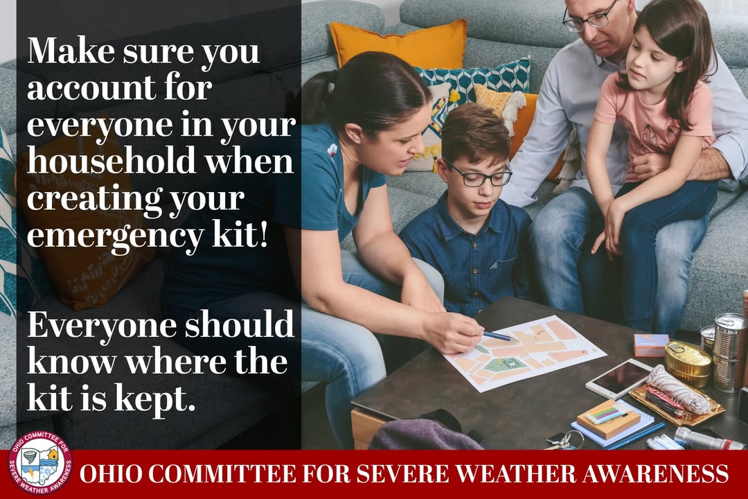 OHWxAwareness's tweet image. It is important to account for everyone in your home when making your emergency kit. This also means that you should make sure everyone knows where to access it if they need it.
To learn more, visit: bit.ly/41I3Y5s #OCSWA