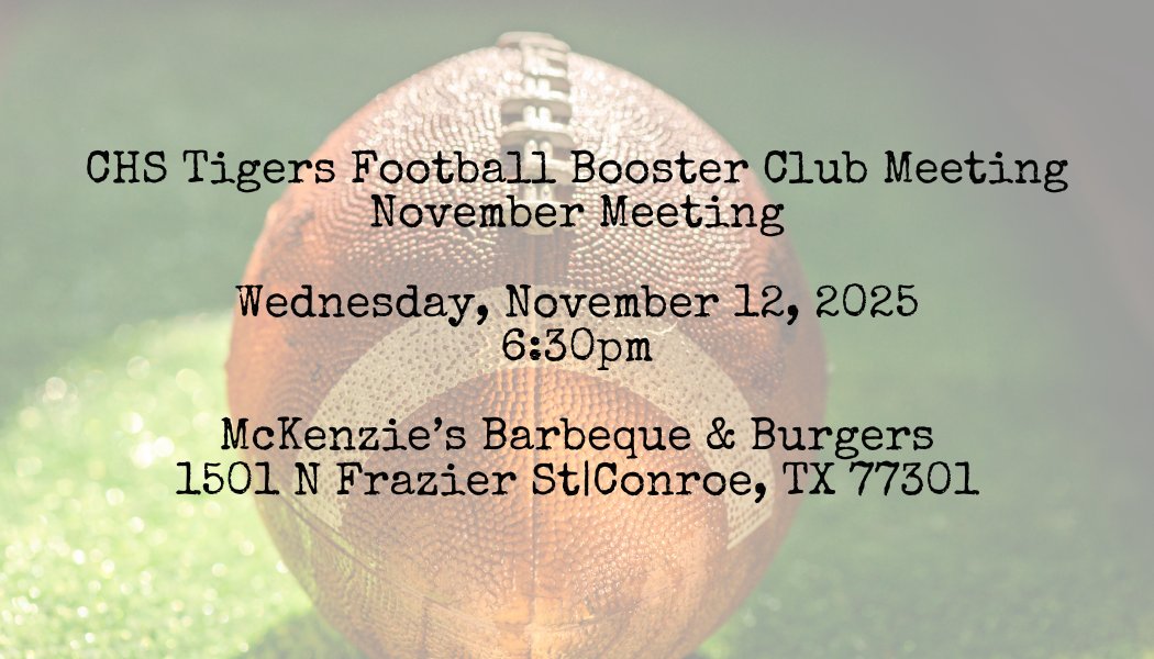 CHS Football Booster tweet media