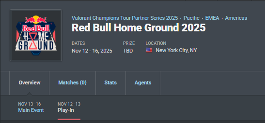 is VLR just wrong here? we have no schedule info or any info whatsoever on if there are playin games today