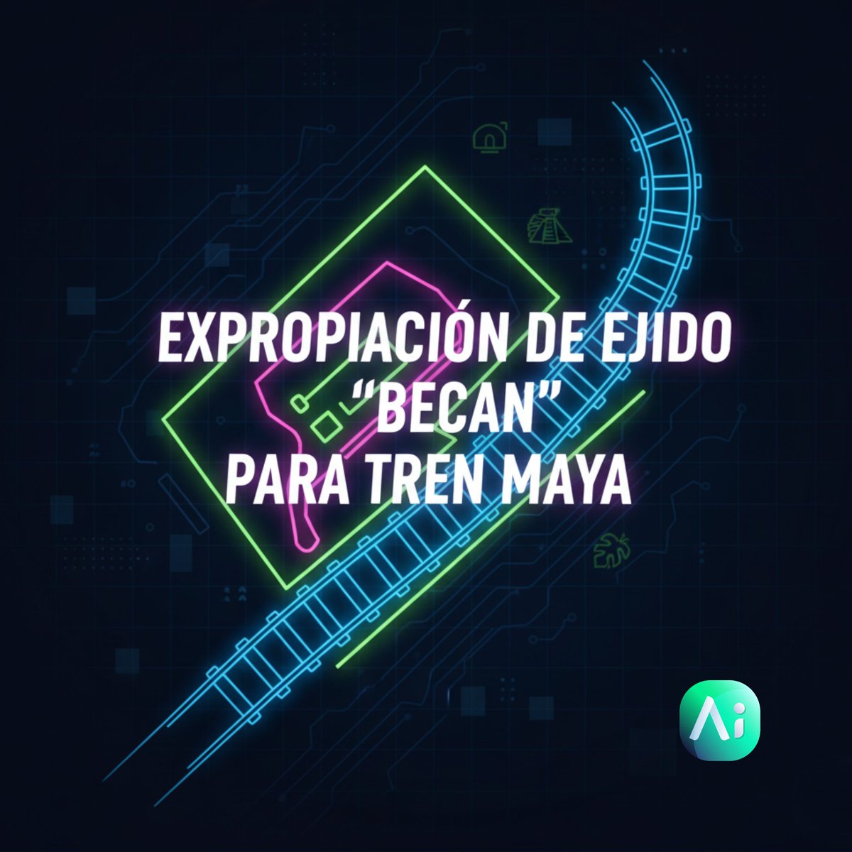 helpai_mx's tweet image. ¡ALERTA! 🚨 El DOF confirma hoy la expropiación de 00-10-45 hectáreas del ejido &quot;Becan&quot; para el Tren Maya. La infraestructura nacional con impacto directo en el #DerechoAgrario. Abogados, ¡a revisar! #DOF #TrenMaya #Expropiación #Legal
🔗help-ai.mx/blog/3-cambios…