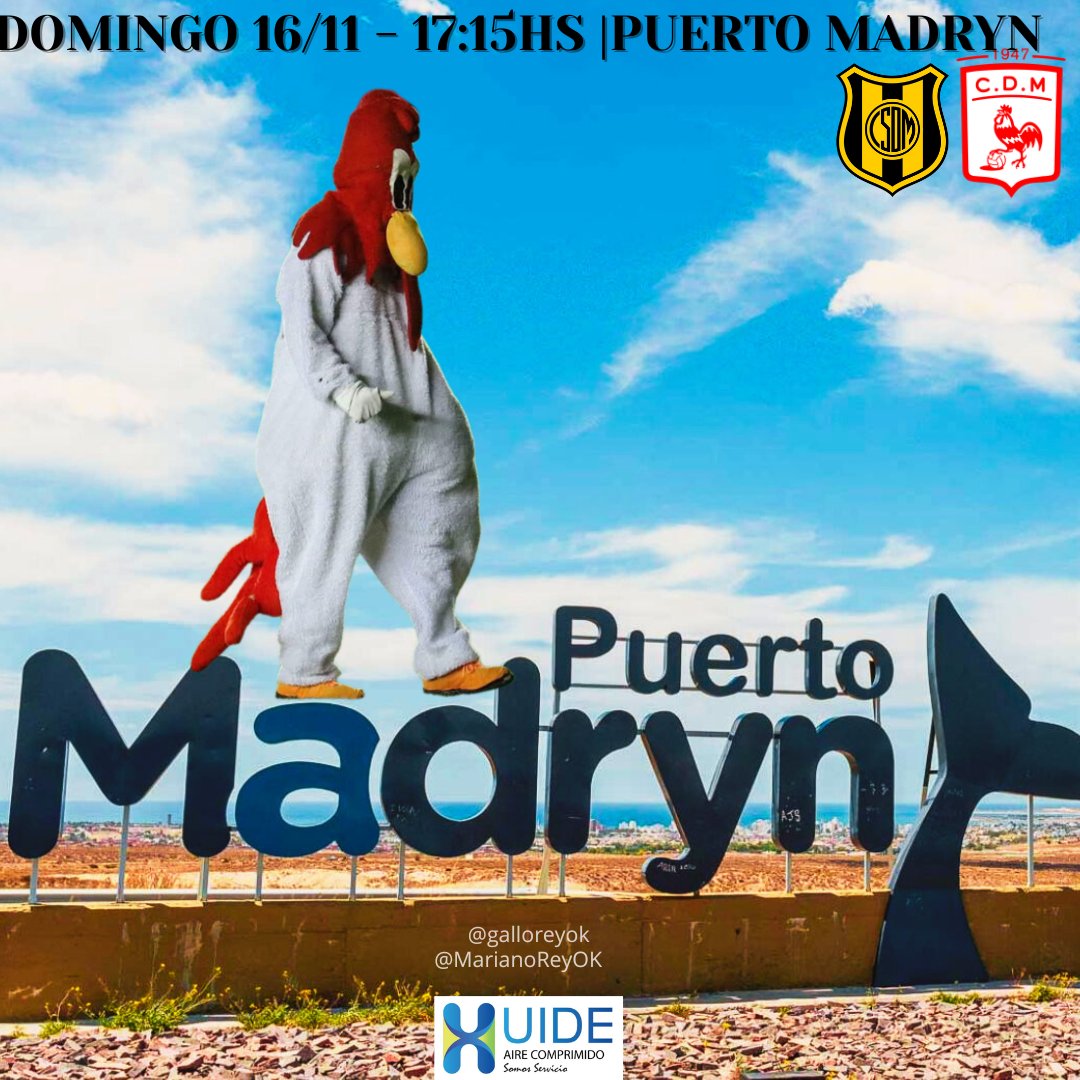 MarianoReyOK's tweet image. 👊 CONTRA TODOS 👊

📌 Torneo Reducido - Semifinal | VUELTA
🆚️ Deportivo Madryn
🏟 Estadio Abel Sastre
📆 Domingo 16/11
⏱ 17:15hs
⚖ Pablo Echavarría 
📺 DIRECTV