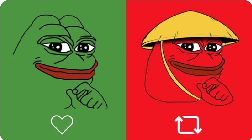 riple_x's tweet photo. Which memecoin will be the biggest winner in this bull run? 🔥

$PEPE or $PEIPEI https://t.co/fBKSnCafY5