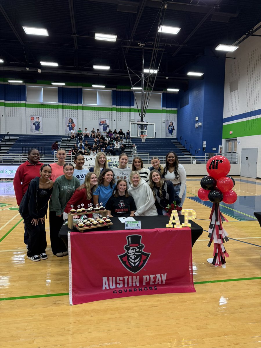 Congratulations Callie on your signing day! We are so proud of you! Austin Peay State is getting one of the best! 💚🏐🦅 #eaglefamily