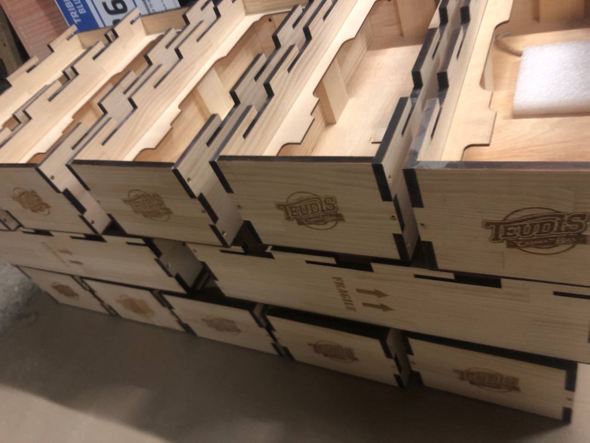 Los trofeos no solo son bonitos, es que las cajas…