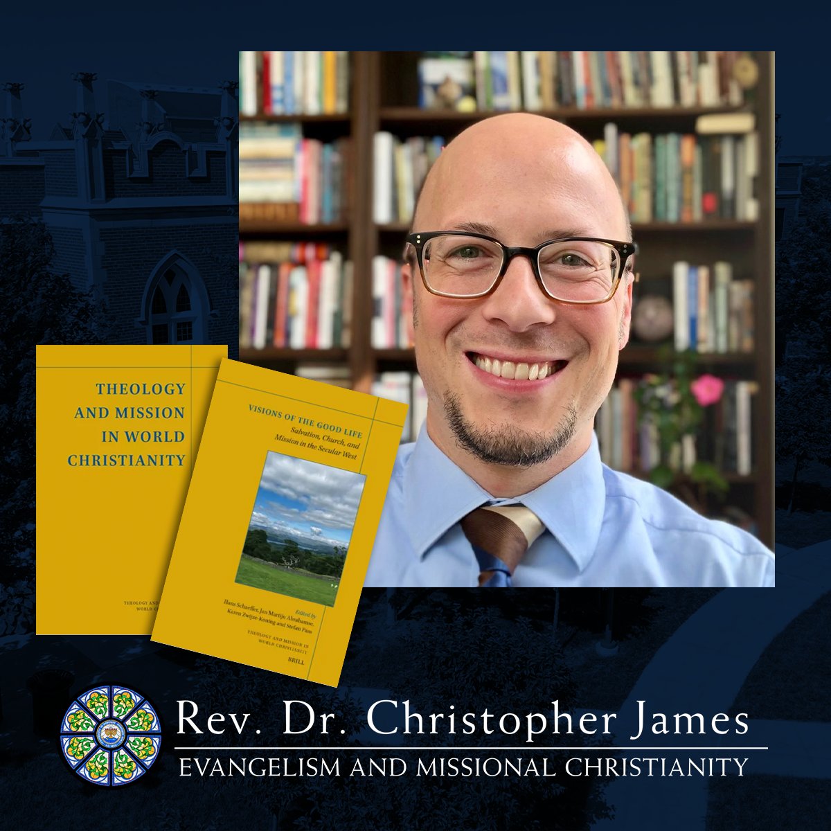 Christopher James has published a chapter titled, "Salvation as Life Together in the Neighbourhood" in the edited volume, "Visions of the Good Life: Salvation, Church, and Mission in the Secular West." brill.com/display/title/…