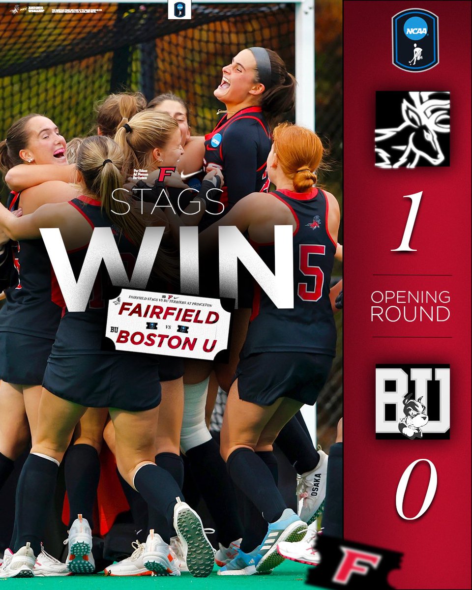 STAGS WIN!

<a href="/Stags_FH/">Stags Field Hockey</a> is moving on in the NCAA Field Hockey Championship!

🤘🏑