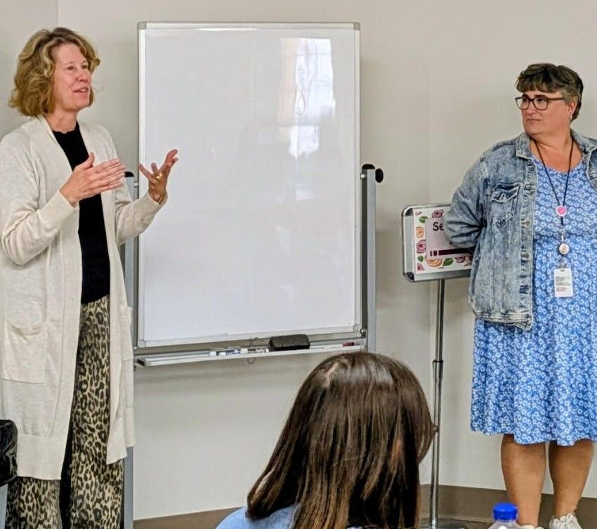 Katie Baidel &amp; Kristin Unti led a fantastic first Early Childhood Educator Collective in October! 💥Thank you to IXL, South Lyon Co-Op, ECC, Learning Tree, Crossroads Christian, &amp; all attendees for joining us.

👉Important: Keep an eye out for our new key window cling (Pictured!)