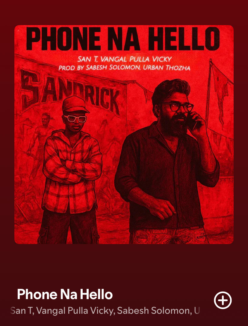 sorry <a href="/anirudhofficial/">Anirudh Ravichander</a> <a href="/Music_Santhosh/">Santhosh Narayanan</a> <a href="/SaiAbhyankkar/">abhyankkar</a> it’s the king vangal pulla vicky