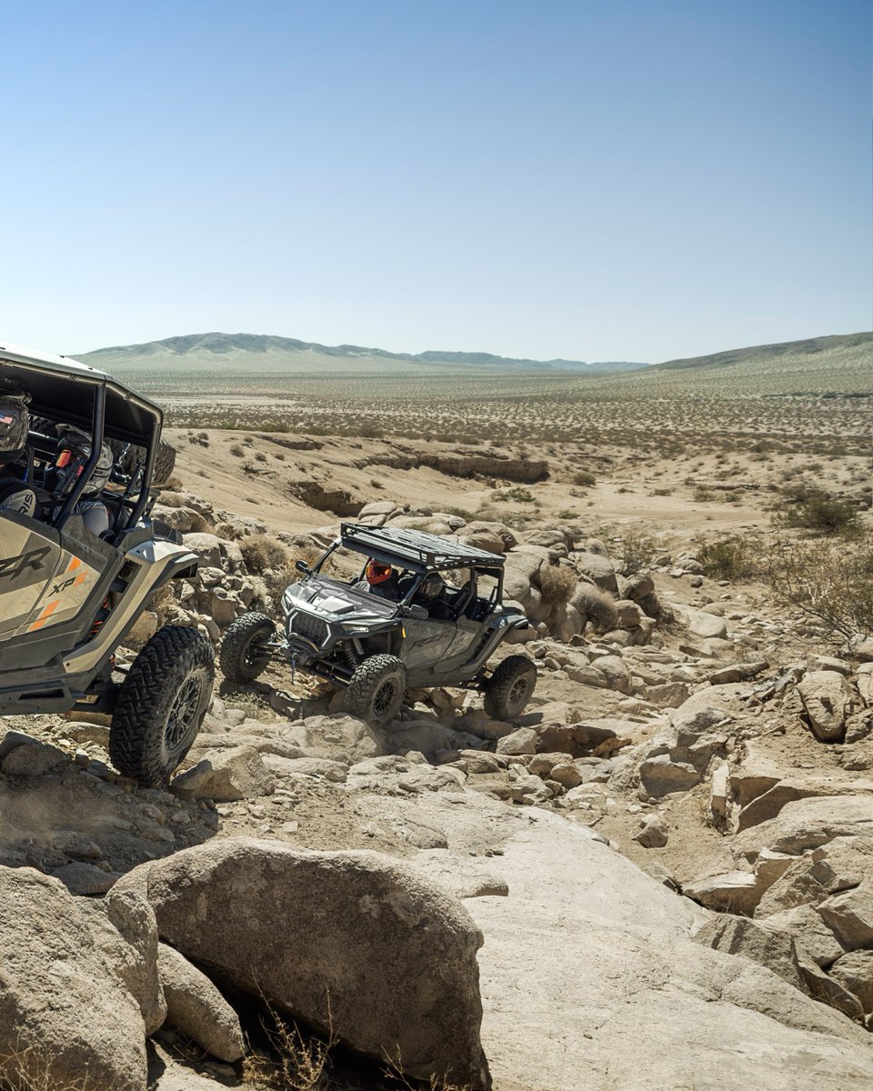 PolarisRZR's tweet image. Desert dust ➡️ rock climbs