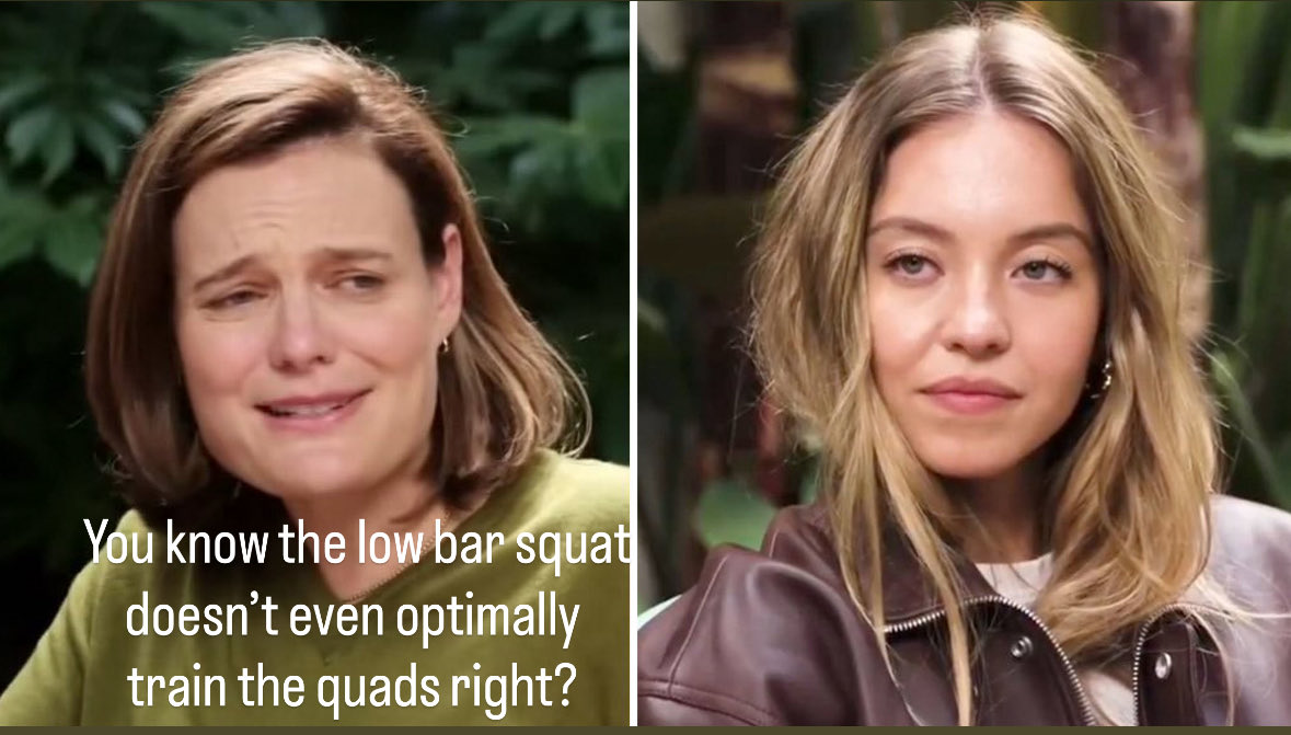 Do five reps. Add five pounds.