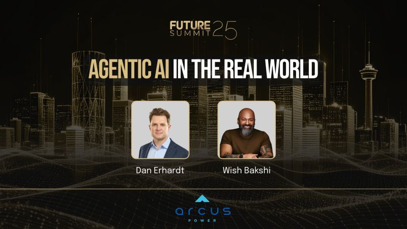 ArcusPower's tweet image. Everyone’s talking about agentic AI—at Future Summit 2025, on November 19th, Dan Erhardt &amp;amp; Wish Bakshi will show how agents are acting on the grid today. Don’t miss it!🎟️ #AI #AgenticAI #Energy