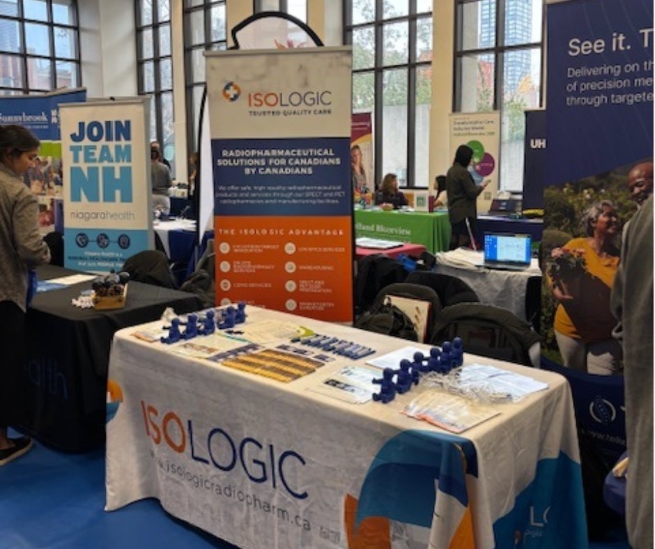 Isologic_Pharma's tweet image. Isologic at the Michener Career Fair!
Today, our team is at the Michener Institute of Education in Toronto to meet passionate students and future professionals in the field of nuclear medicine and radiopharmacy. It’s always a pleasure to connect with the next generation of talent