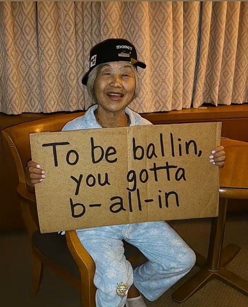 Alphadropp's tweet image. GN😴
To be ballin’, you gotta be all in  no half-steppin’,  no “maybe later.”

You can’t Netflix your way to millions.
While others hitting snooze, you hitting goals.

The grind’s messy, loud, and fueled by caffeine and chaos.

But hey, broke ain’t funny  so stay up, stack up,…