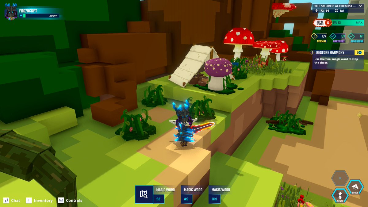 Found the tent in the Alchemist Chaos! <a href="/TheSandboxGame/">The Sandbox</a>  tsbga.me/TheSandbox