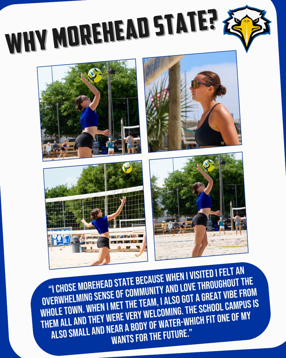 Morehead State Beach Volleyball tweet media