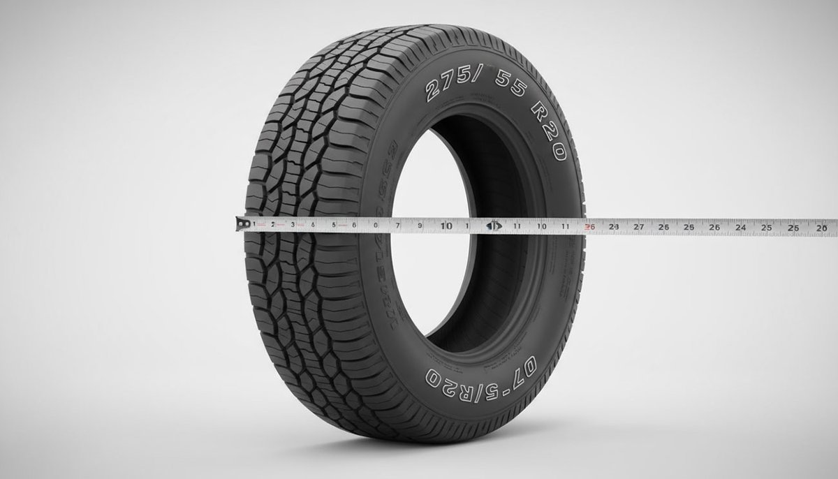 PerfPlusTire's tweet image. 🔍 Curious about tire sizes? The 275/55R20 tire measures 31.9" in diameter &amp;amp; 10.8" in width, offering a balanced performance for trucks &amp;amp; SUVs. 🚗🔧 Get the perfect fit for your vehicle! 

#TireSize #AutoTips #VehicleUpgrades #PerformancePlusTire 📏🚙

performanceplustire.com/Blog/what-size…