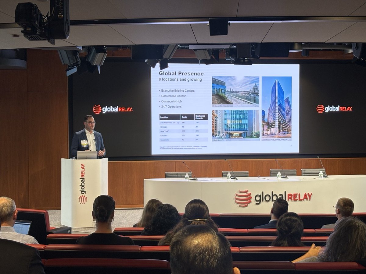 Global Relay tweet media