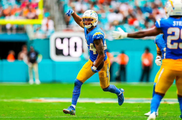 TDU_Chargers's tweet photo. Incredible Stat‼️
The Chargers four CBs are all ranked inside the Top 35 in 2025 for PFF Coverage Grade (of 118 eligible CBs):
- Benjamin St-Juste #13 (74.5)
- Donte Jackson #18 (72.9)
- Tarheeb Still #24 (70.0)
- Cam Hart #34 (65.9)
Amazing job by Hortiz finding players who fit the scheme and by Minter (and his coaches) for teaching and developing them👏⚡️