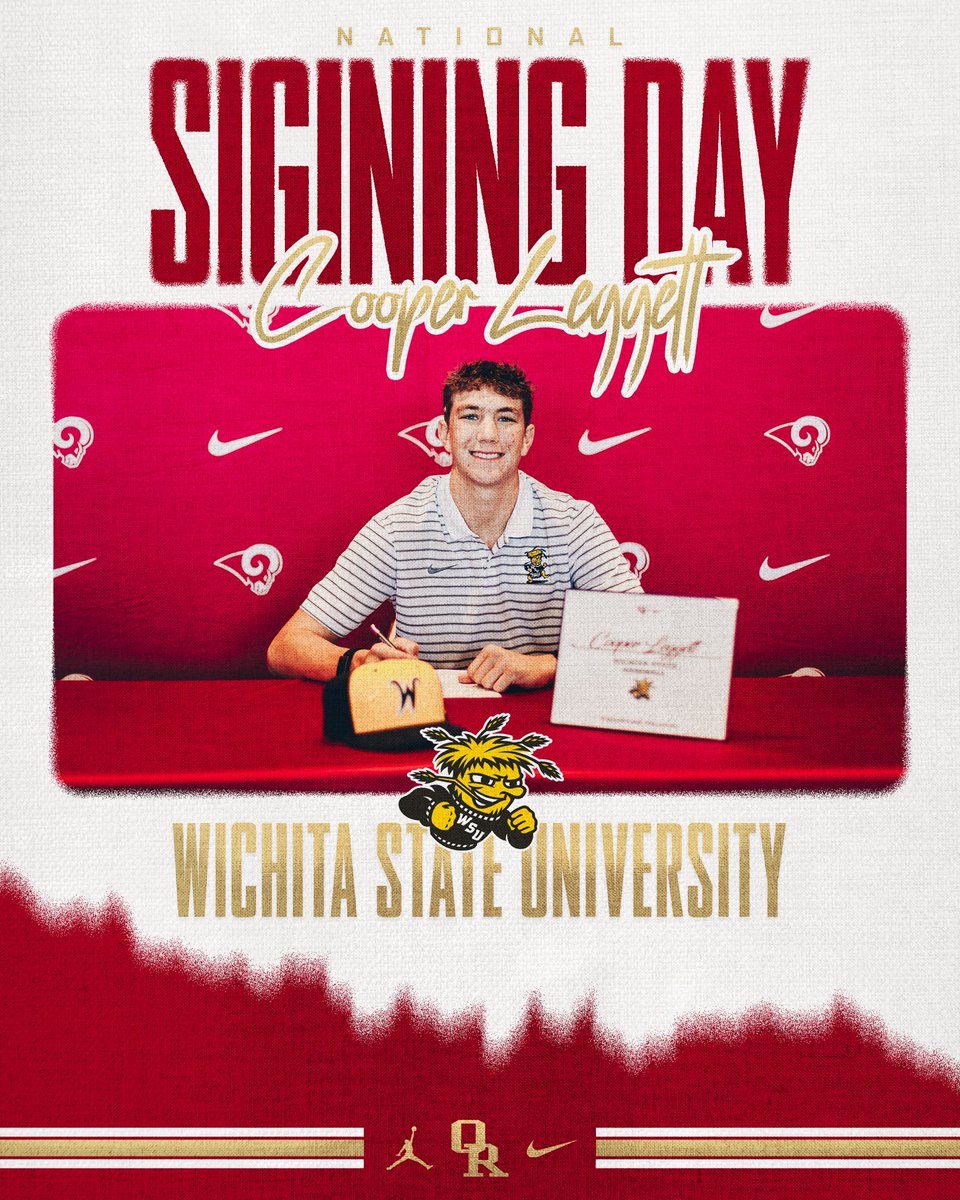 Signed ✍️

Congratulations to Cooper Leggett for signing to continue his baseball career at Wichita State University. 

#RELENT15SS