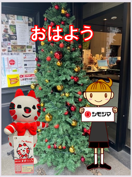 shimojima_jp's tweet photo. ＼おはようございます☀️／
11月13日　木曜日　🎁🛍️🎄

週末に向けて忙しくなる方も
多いかと思います

年末商戦の資材のご準備や
ラッピングの用意はお済みですか？

販促課シモ子＆メメがご案内
今日もよろしくお願いいたします🙇

#シモジマ #パッケージプラザ　
 #梱包 #お店応援 https://t.co/0Lr1vm4O9x