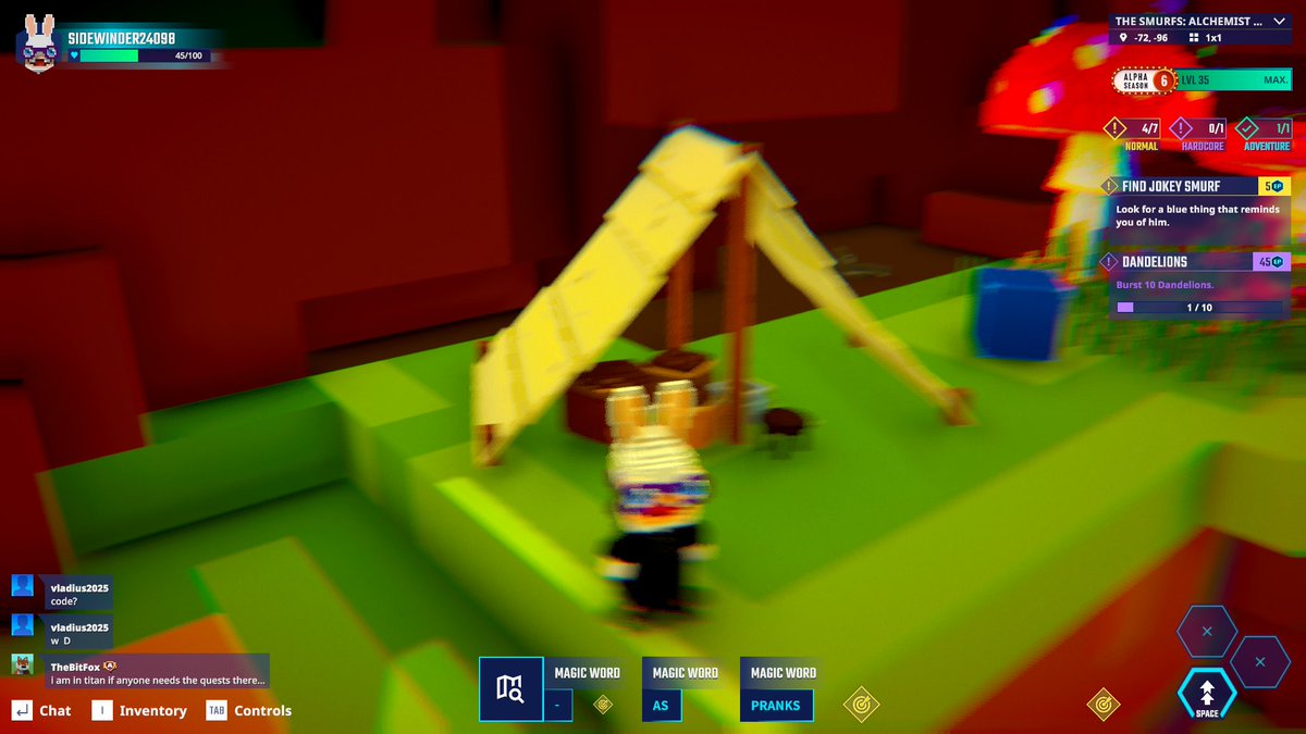 Found the tent in the Alchemist Chaos! @TheSandboxGame https://t.co ...