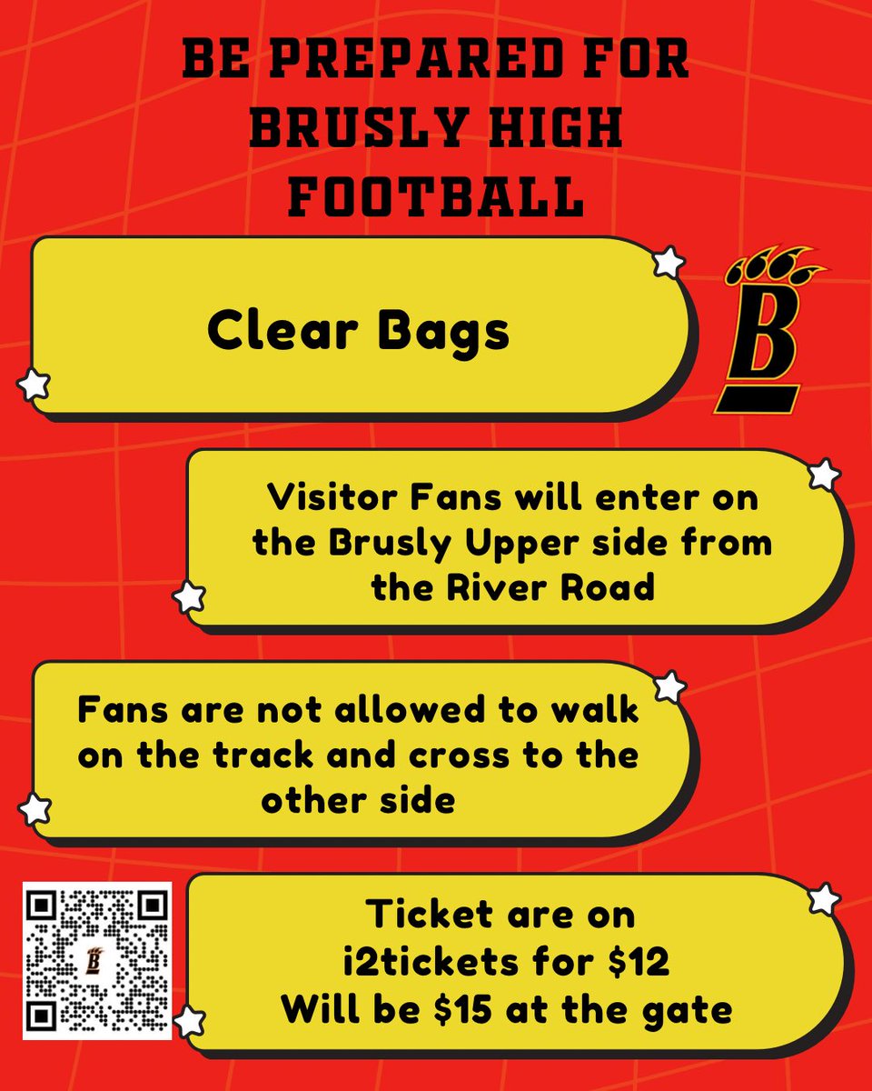 CoachSchooler's tweet image. Panther Fans, online tickets are available @i2Tickets 
Everyone must purchase a ticket for playoff games