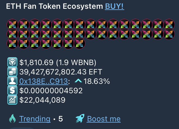 You Are Going To See Volume Start To Pick For The <a href="/ETHFanToken/">ETH Fan Token Ecosystem</a> Ecosystem... 

Smart Investors Like To Stay Ahead Of The Next Big Thing.