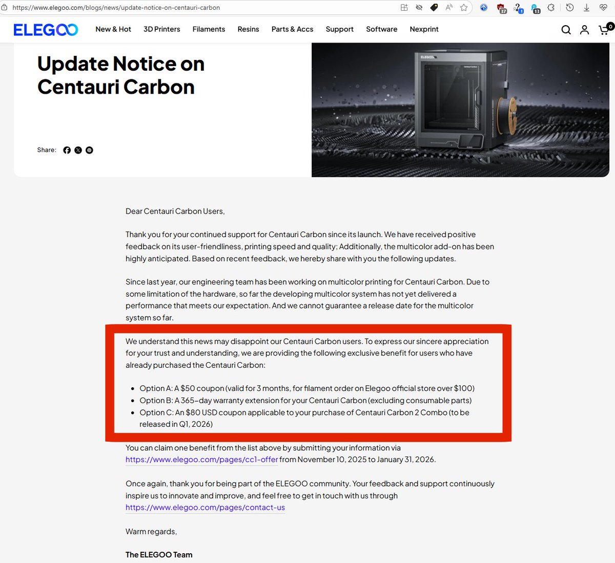 reprinted3D's tweet image. Okay, let's talk about this development (stick with me, please):

@Elegoo_Official is not the first company to promise an undelivered "multicolor add-on" (MMU) for their printer. It's not an easy feat. The #BoxTurtle didn't turn up overnight, &amp;amp; @BigTreeTech

(@singin_surfer)