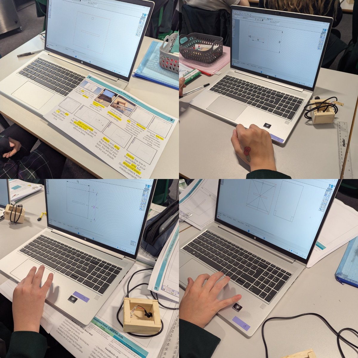 Year 9 Product Design students getting innovative in the G5 CAD Lab with our new laptop suite, crafting unique lamp shades. Can't wait for laser cutting next lesson! 😎 #CADCAM #lasercutting <a href="/TechSoft_UK/">TechSoft_UK_LTD</a> #futuredesigner