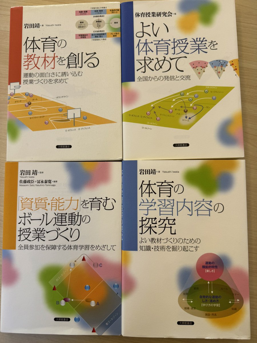 rize_up_high's tweet photo. 実は体育の本ってあまり読まないんですよね😇

でも、こちらのシリーズの本は割と好きで、集めています！

持ってなかったのも昨日ポチったので近日中に届くかと。 https://t.co/3BWIU3cPBN