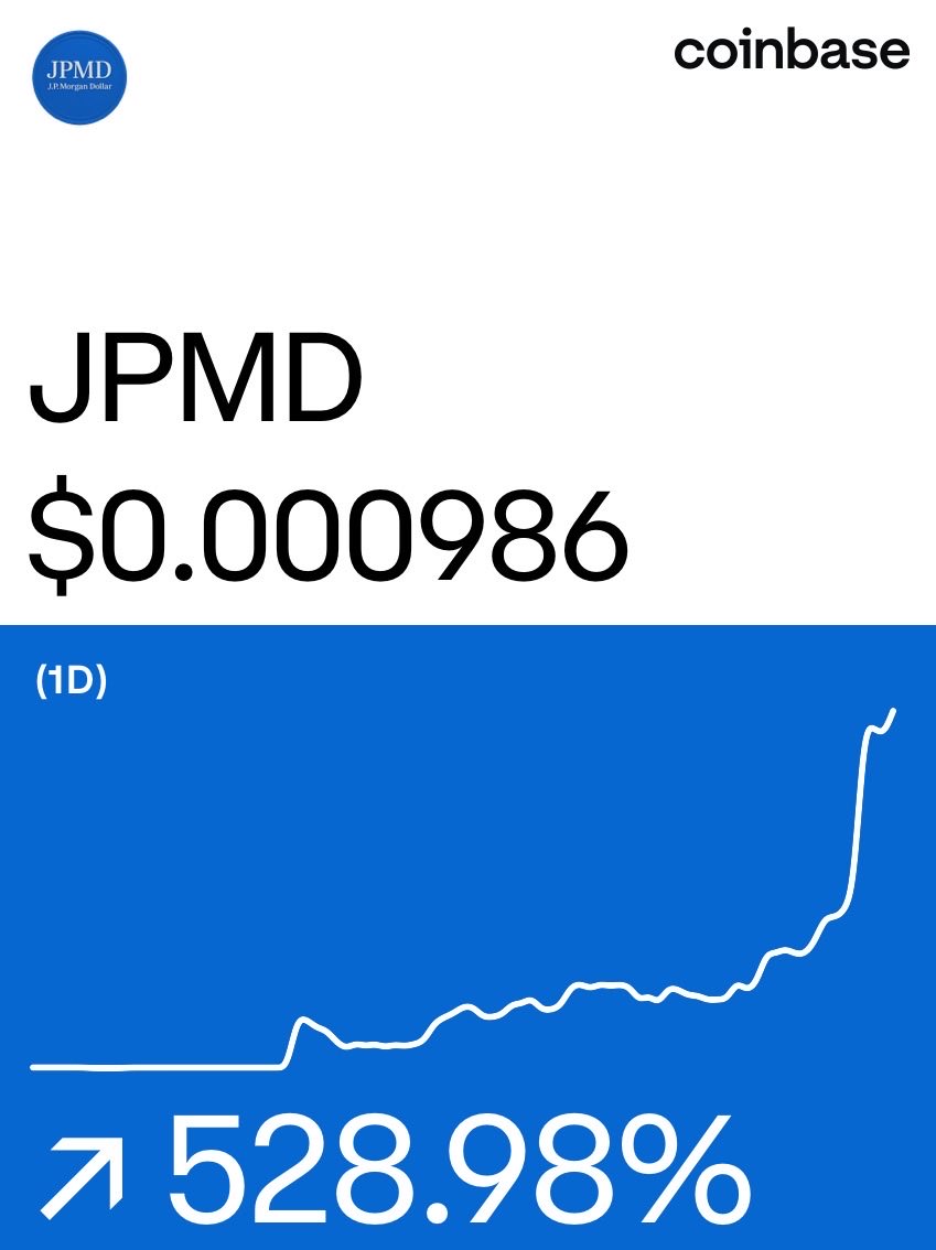 JPmorgan Dollar on @Coinbase: coinbase.com/price/base-jpm…