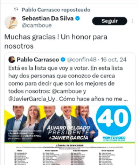 kontras96's tweet image. ¿Cómo estafas? si eran empresarios muy serios con muchos años de trayectoria, según decías cuando los recomendabas. Un orgullo era que Pablito apoyara tu lista.