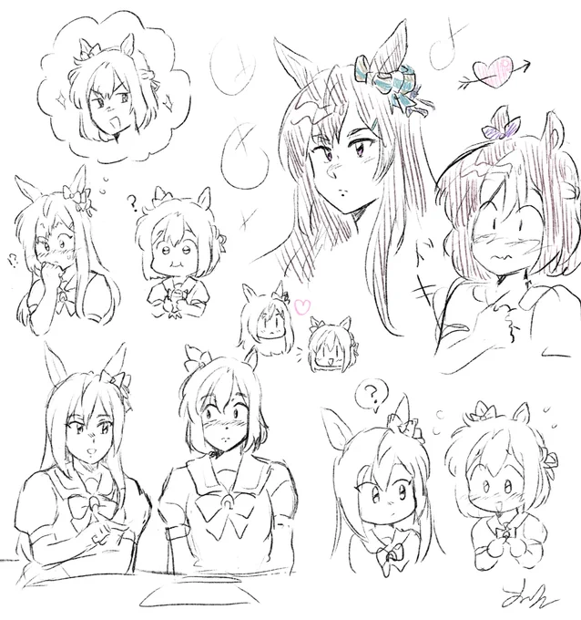 special week x mejiro dober is pretty cool in my opinion #umamusume #spedober #スぺベル 